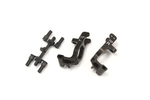 Front Hub Carrier Set Kyosho Inferno MP9-MP10 Aluminium - 19 Deg. 54 KIFW461B